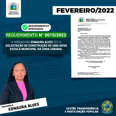 Requerimento n. 015-2022