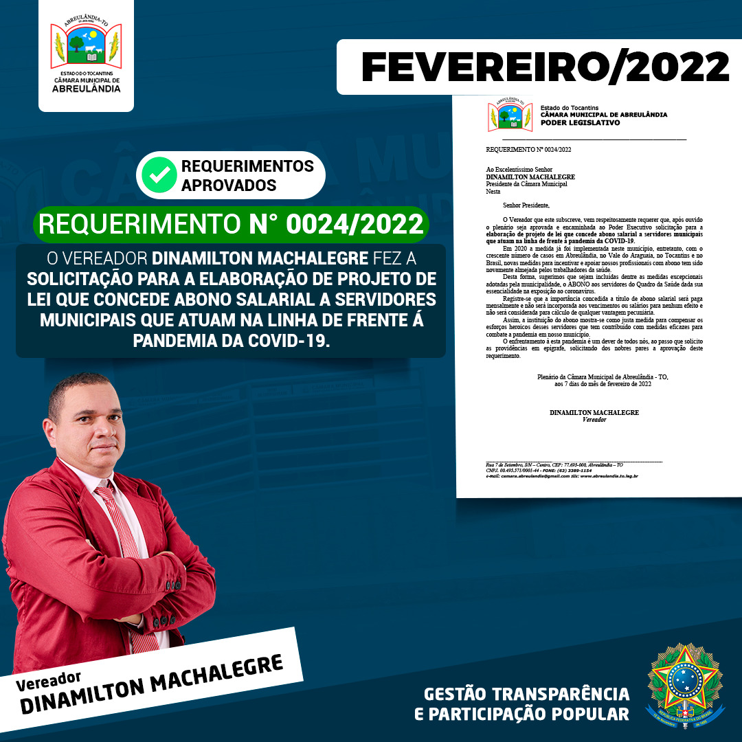 Requerimento n. 024-2022